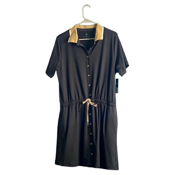 TUCKERNUCK Tnuck Sport Black Short Sleeve Sleeveless Alcott
Golf Dress XXL NWT - Picture 2 of 6